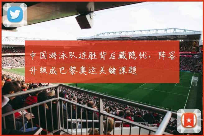 中国游泳队连胜背后藏隐忧，阵容升级成巴黎奥运关键课题